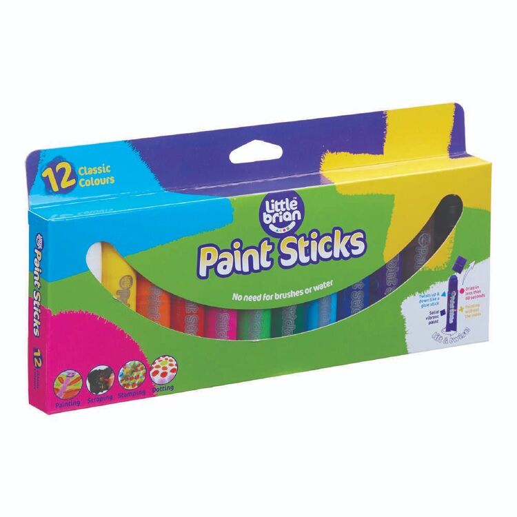 Little Brian Paint Sticks Metallic Set 6