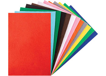 Felt Sheets A4 Pk 48