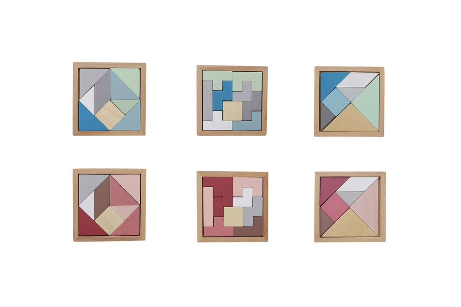 Calm & Breezy Tangram Puzzle