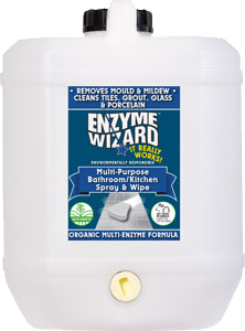 Enzyme Wizard Multi-Purpose Bathroom and Kitchen Spray 10L