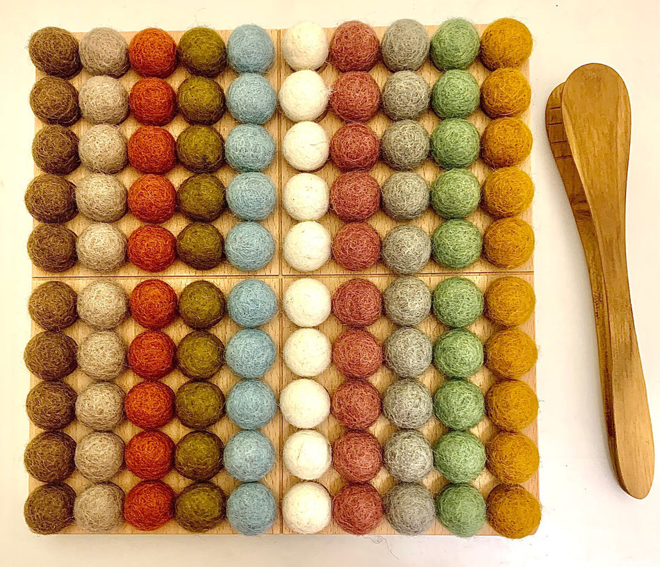 Papoose Montessori Board Earth 101pc