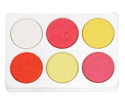 Poster Colours Paint Palette  Warm