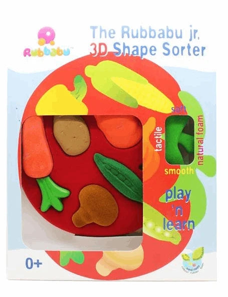 Rubbabu Shape Sorter Vegetables