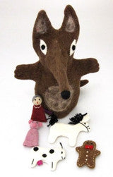 Papoose Story Puppet Gingerbreadman Fox