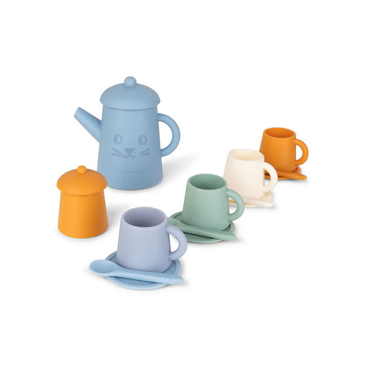 Silicone Tea Playset 9pc