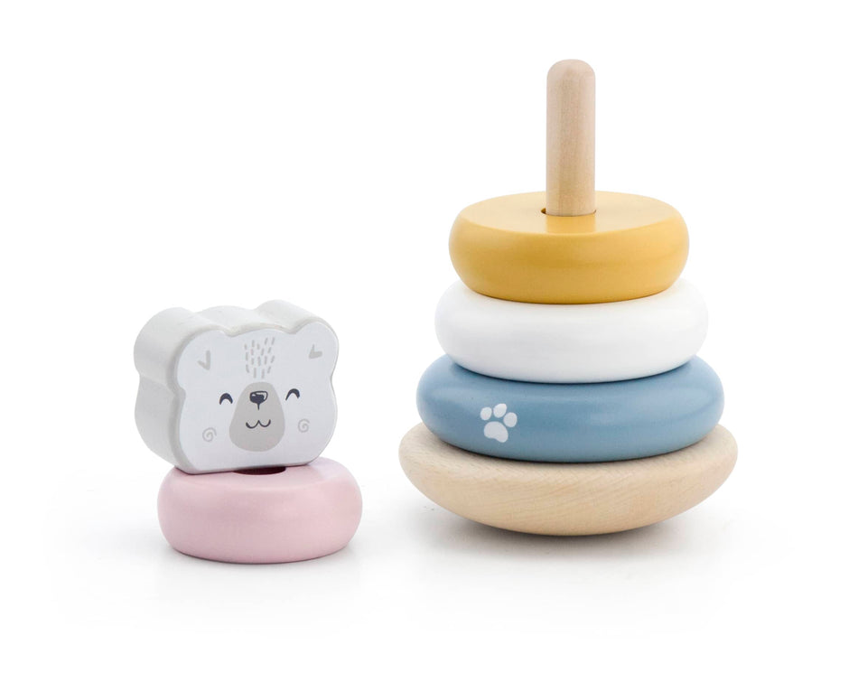 PolarB Pull Along & Stacking Set PolarBear