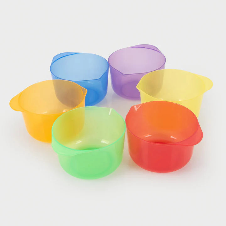 Tickit Translucent Colour Pouring Bowls