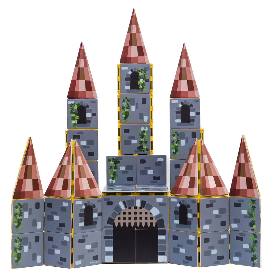 LGT Magentic Tile Topper Castle 40pc