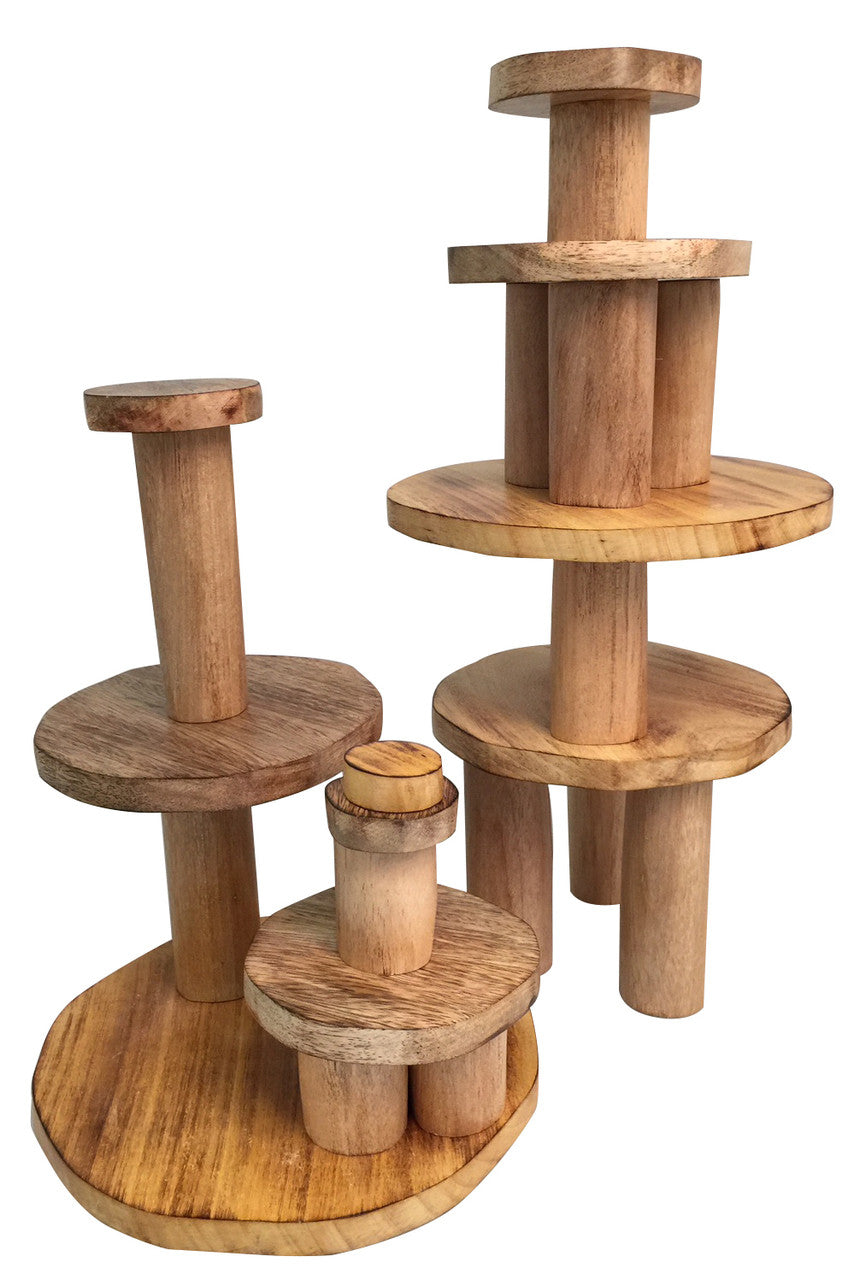 Papoose Wood Stacking Pyramid
