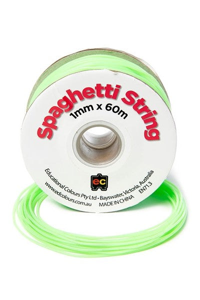 Spaghetti String Pale Green 60 m