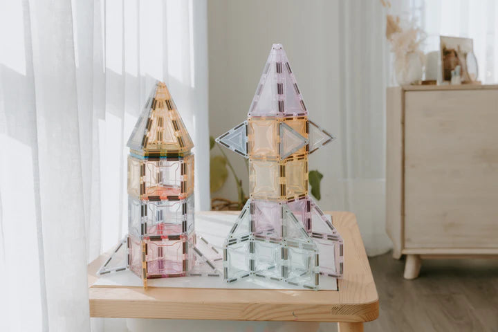 MAGBLOX Magnetic Tiles Pastel Set 102pc