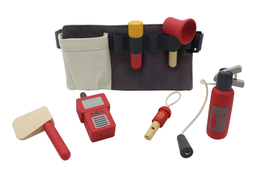 Kaper Kidz Wooden Fire Fighter Belt Playset