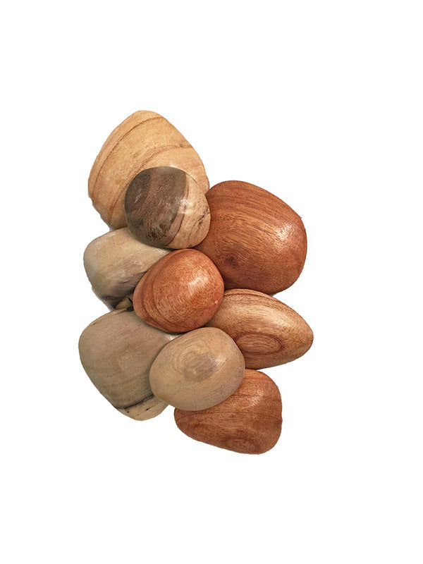Papoose Wood Pebbles 9pc