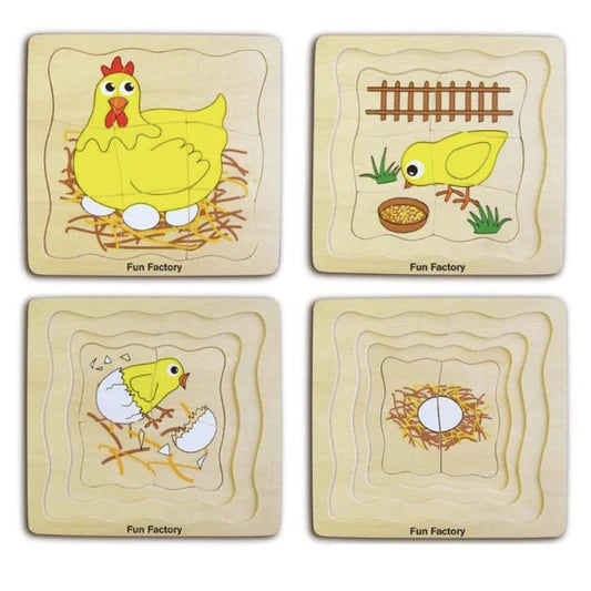 Fun Factory Puzzle 4 Layers Chicken