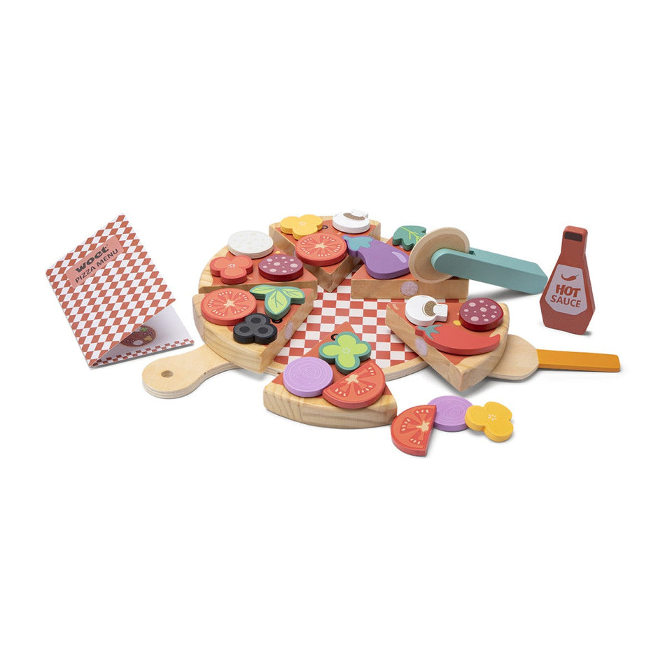 New Classic Toys Pizza Play Food Set