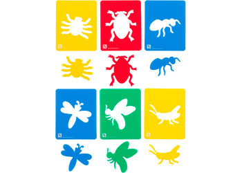 Stencils Insect Set 6