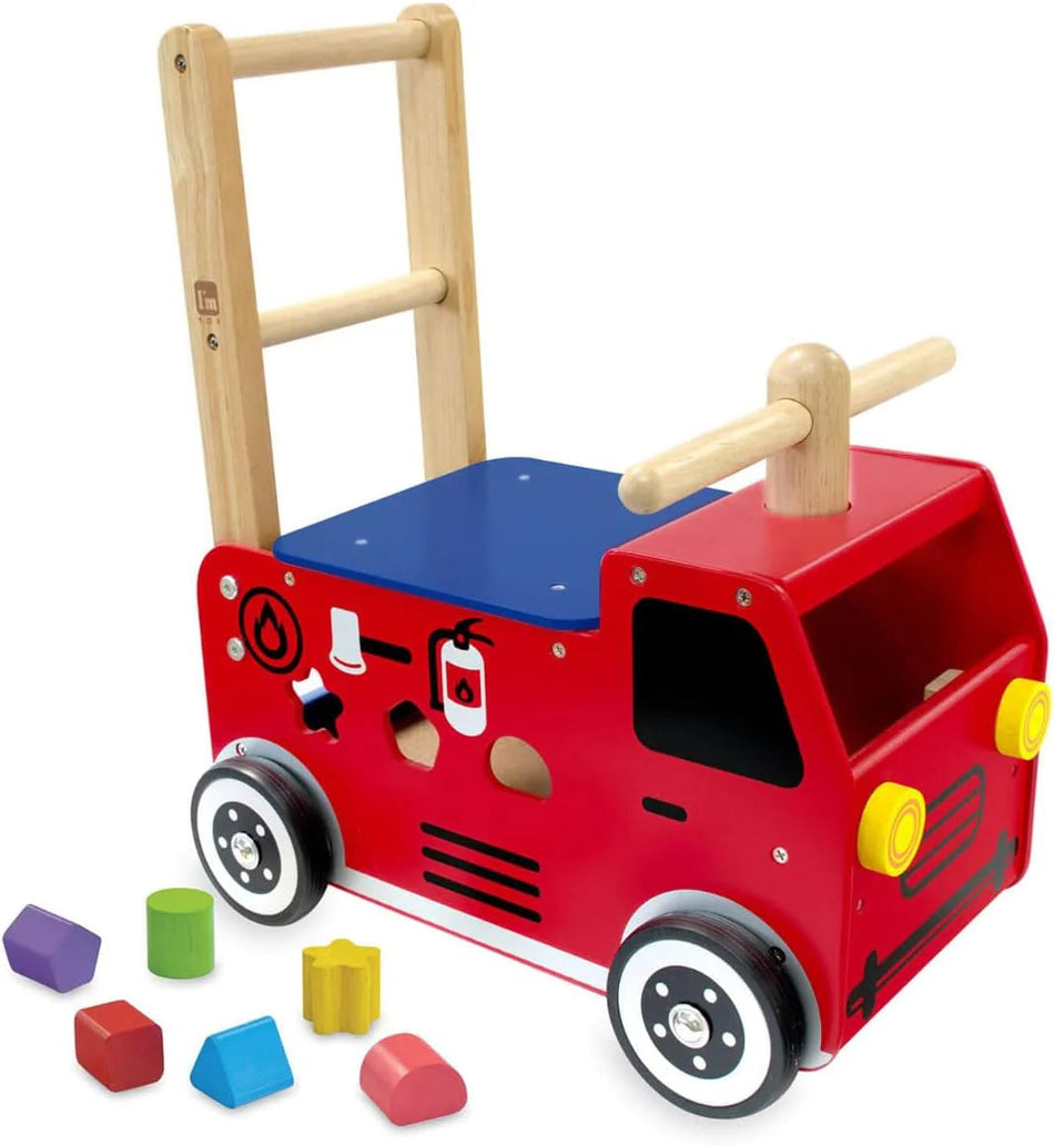 I'm Toy Walk and Ride Fire Engine Sorter