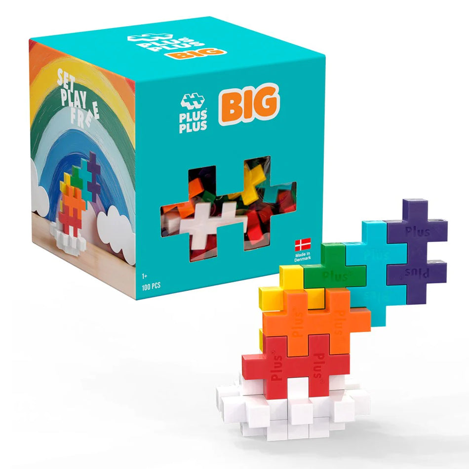 Plus-Plus BIG Rainbow Mix 100pc