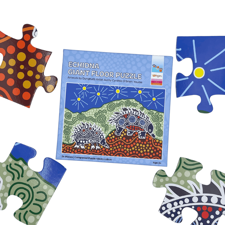 Wingaru Education Giant Floor Puzzle - Echidna