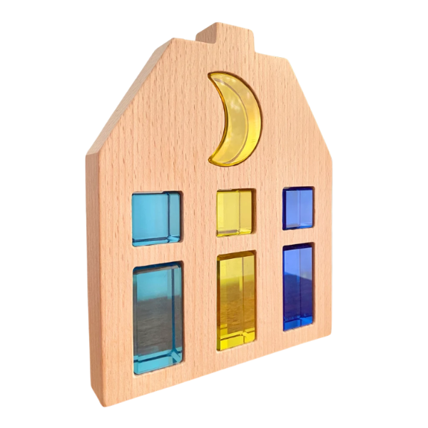 My Little Creator Moon Lucite House