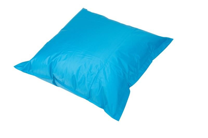 Outdoor Jumbo Cushion and Cover Set - Blue