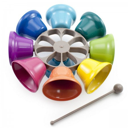 Artiwood Rainbow Spinning Bells