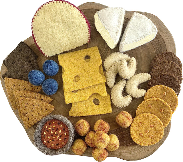 Papoose Felt Cheese Lovers 36pc