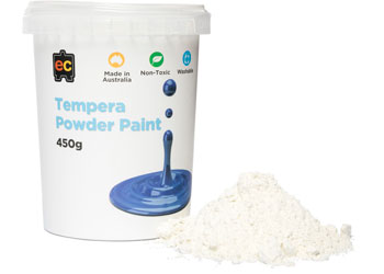 Tempera Powder Paint 450gm White