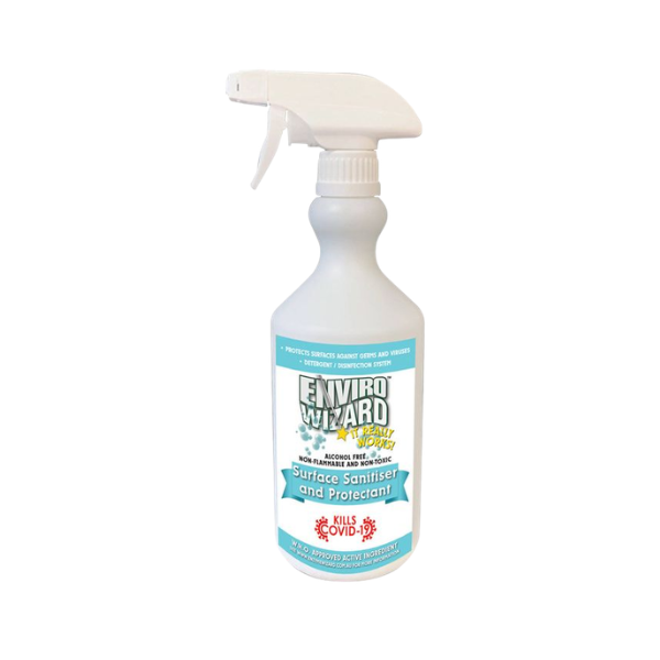 Enzyme Wizard Surface Sanitiser - Empty 750ml Bottle