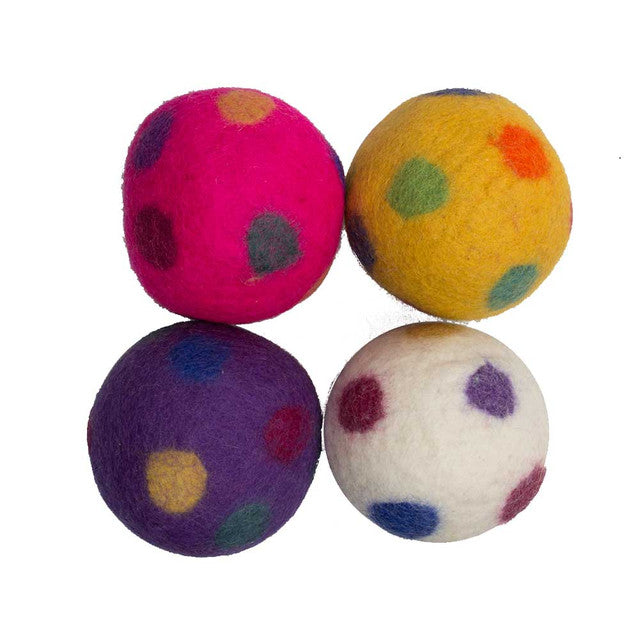 Papoose Polka Dot Balls 10cm 4
