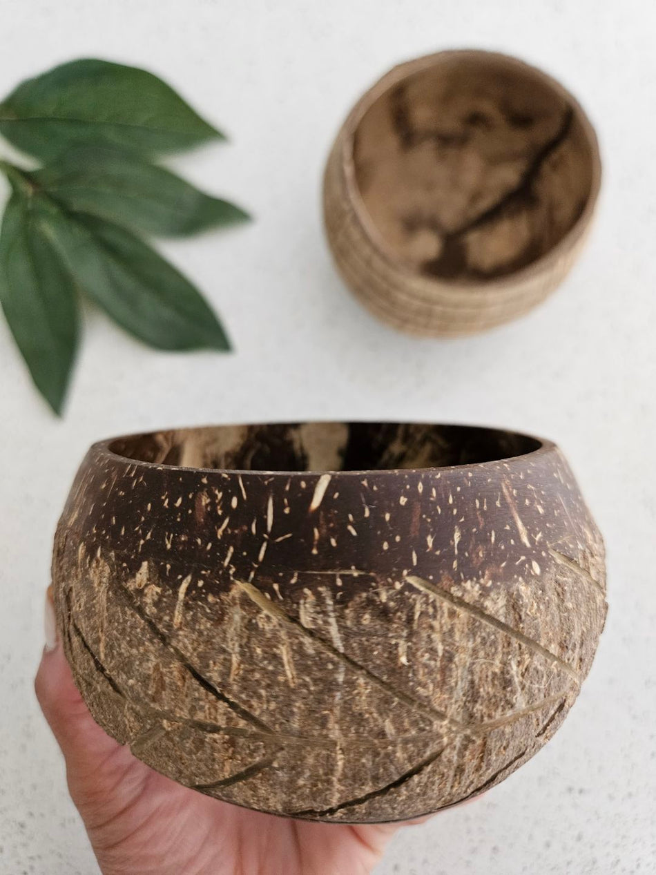 Q Toys Coconut Bowl Fish Bone