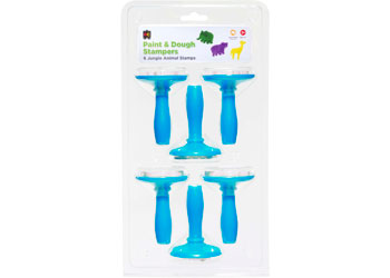 Paint & Dough Stampers Jungle Animals Set of 6