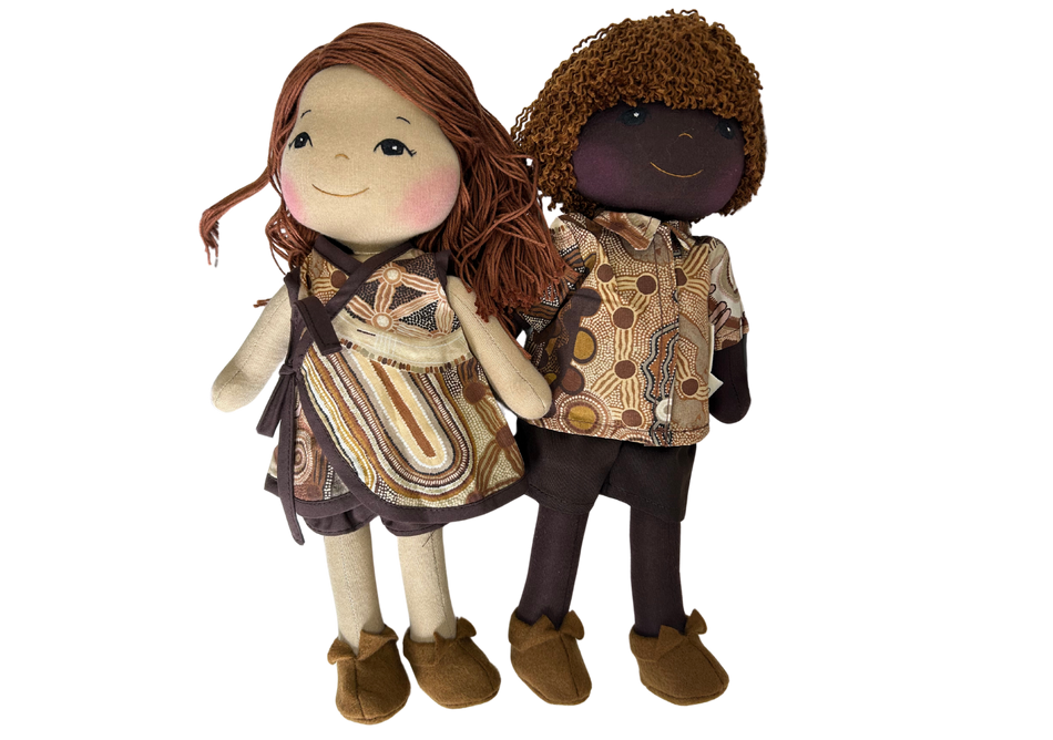 Awe & Wonder Emma Stenhouse Parayi and Yali Soft Doll Set