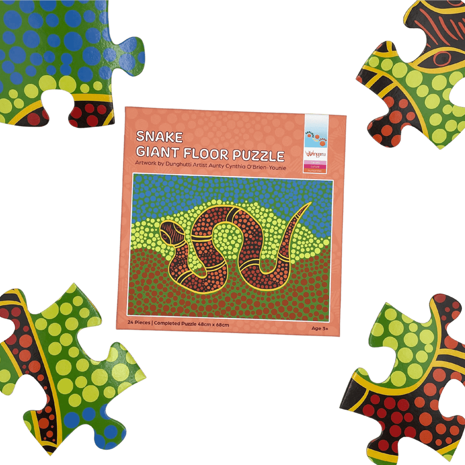 Wingaru Education Giant Floor Puzzle - Snake