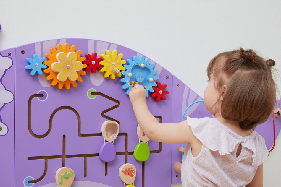 Viga Wall Activity Panel Triceratops Dino