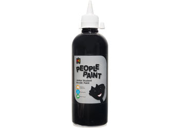 Liquicryl People Paint Ebony 500ml