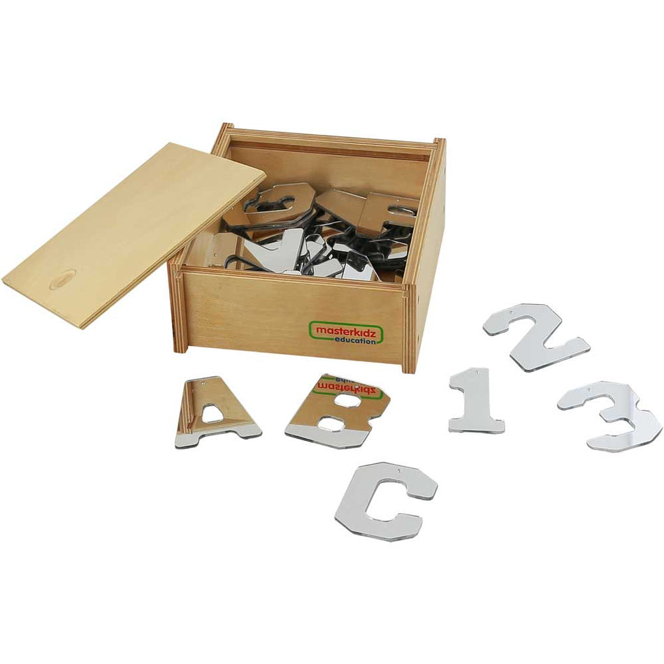 Masterkidz Acrylic Mirrors Alphabet & Numbers