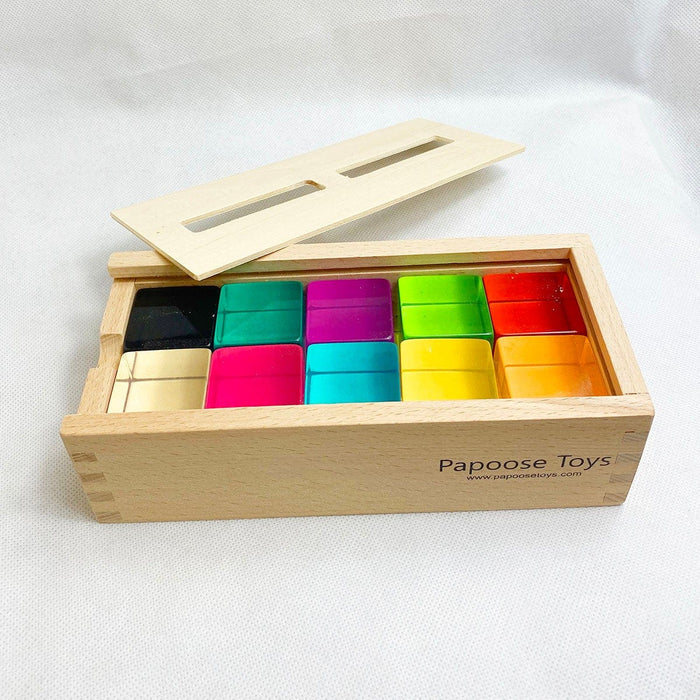 Papoose Phatt Lucite Cubes 10pc