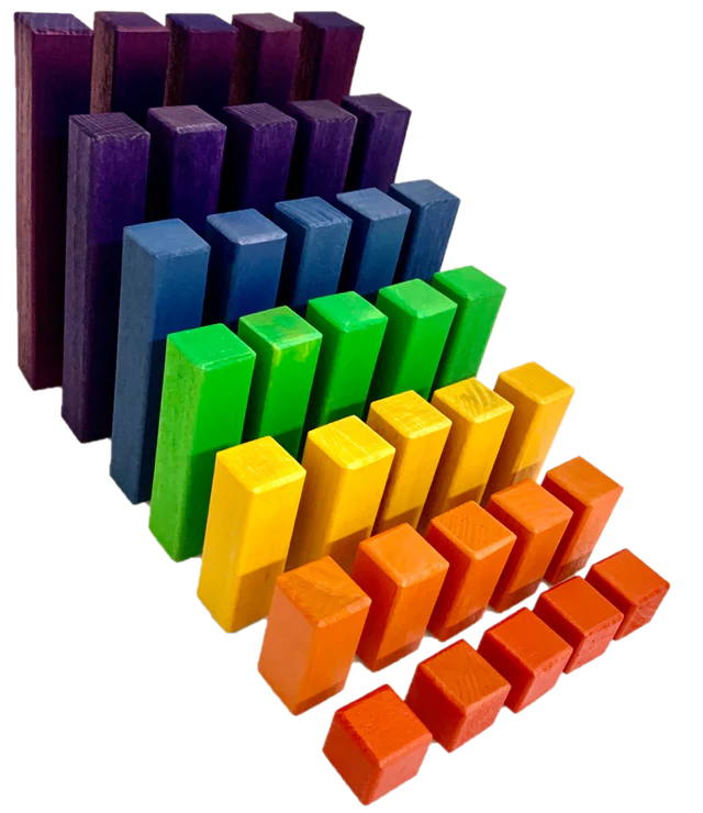 Papoose Rainbow Steps 35pc
