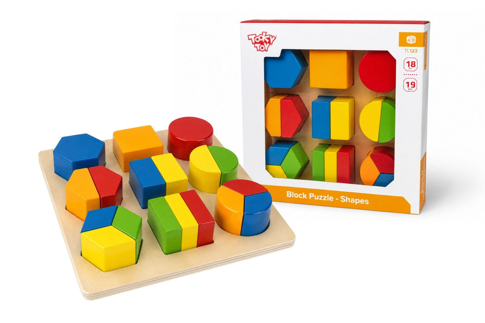 Tooky Toy Block Puzzle Shapes