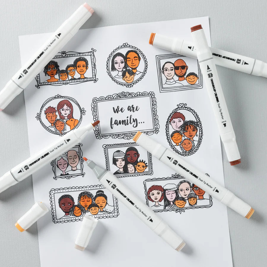 Friendship Colours Dual-Tip Markers
