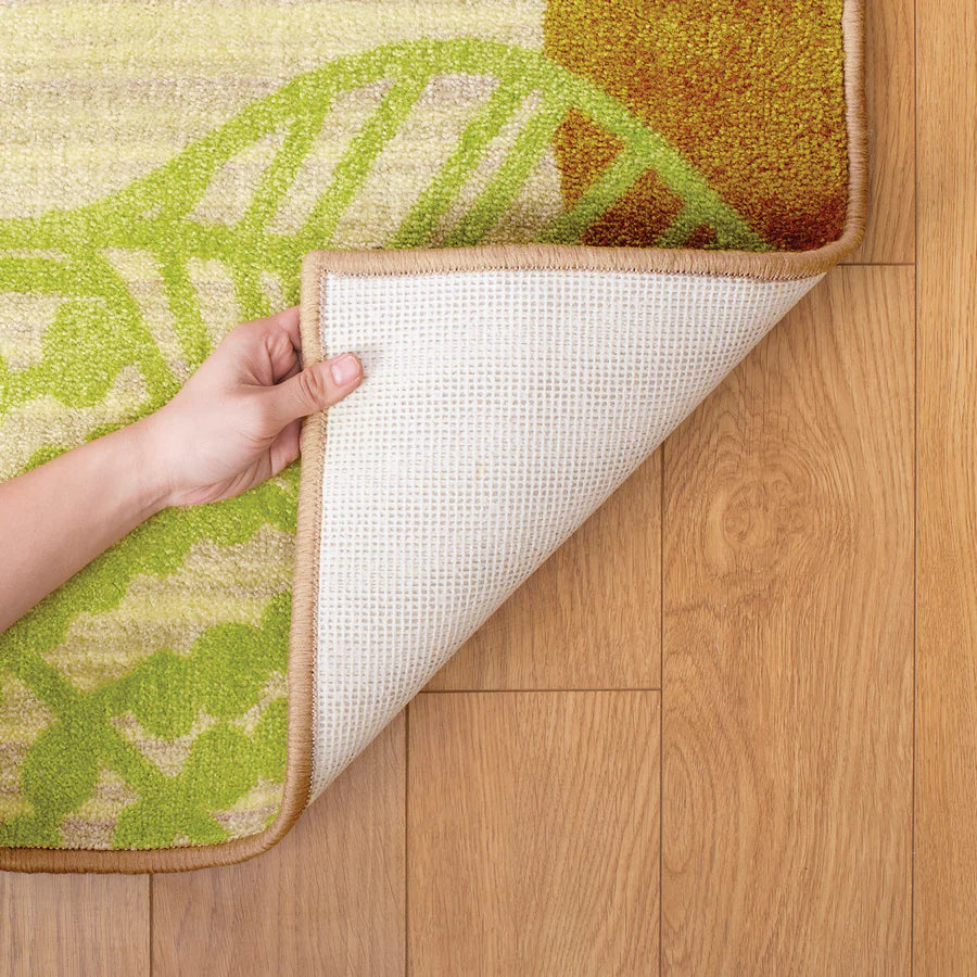 Green Leaf Carpet - 274 x 183cm