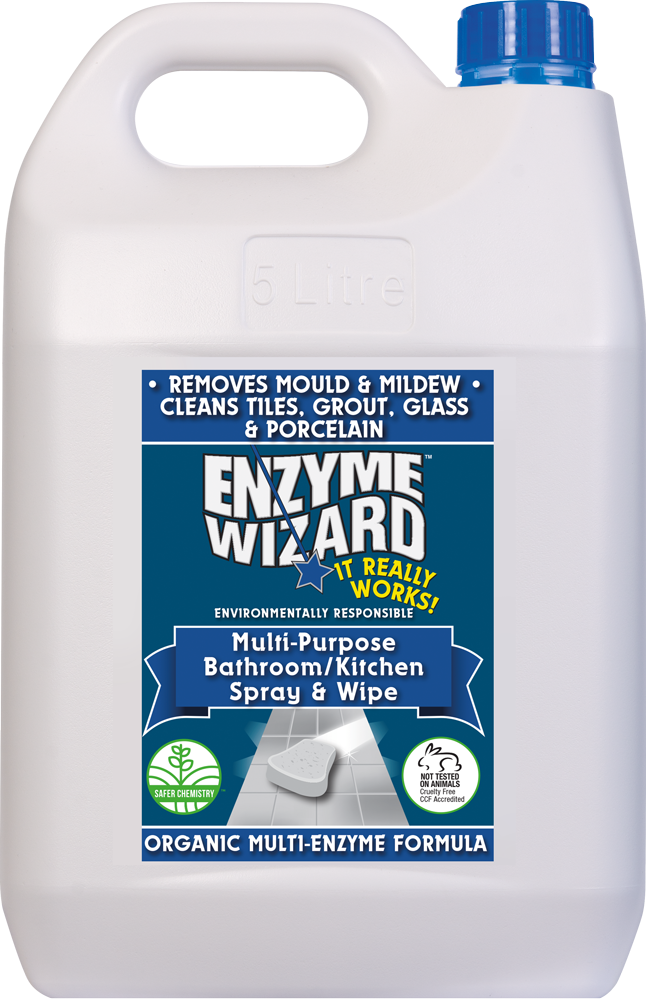 Enzyme Wizard Multi-Purpose Bathroom/Kitchen Cleaner 5L Refill