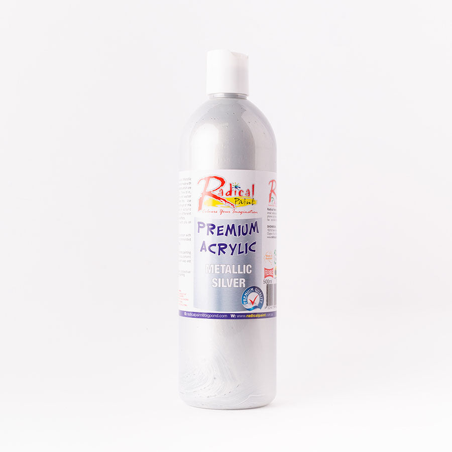 Metallic Paint Silver 500ml